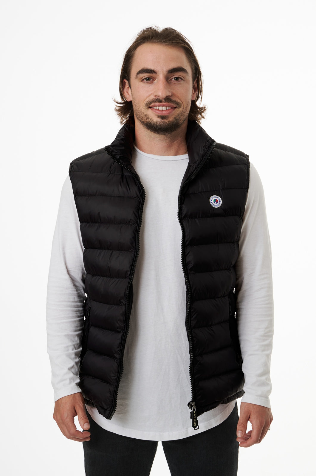 Axel Vegan Down Vest | Black